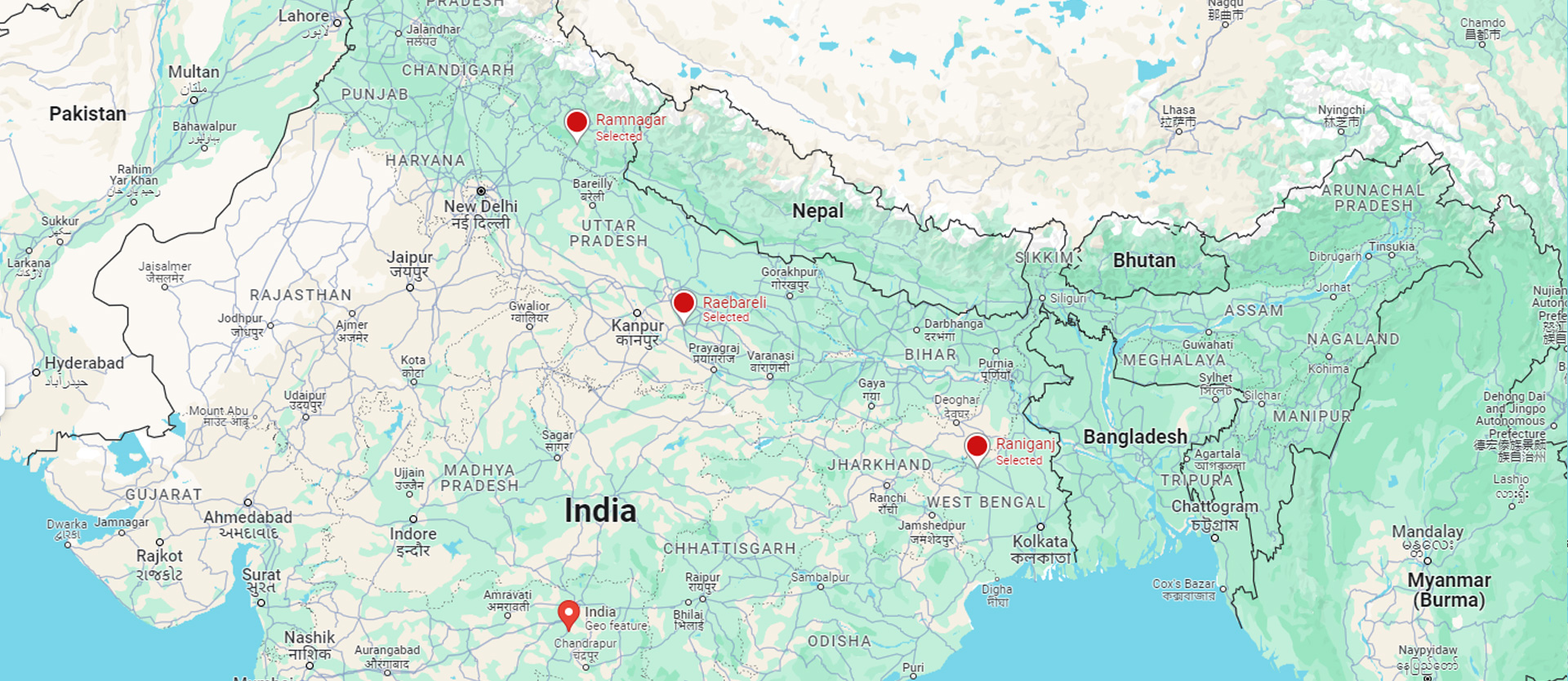 Greyforce Dealer Map